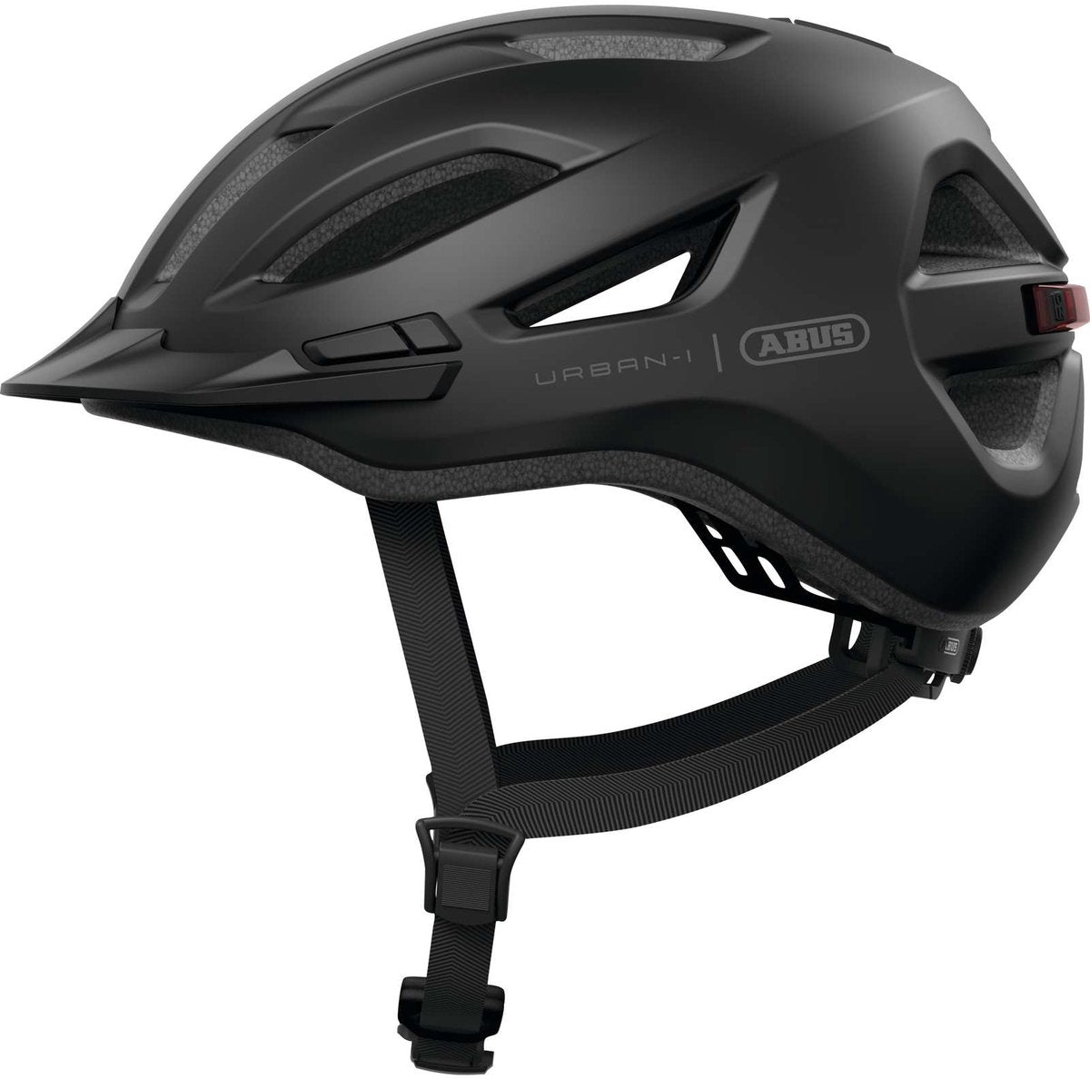 Abus cykelhjelm urban-i 4.0 velvet black l - 57-61 cm - sort - velegnet til brug på elcykler - bycykler - 290 g