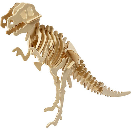Creativ company 3D puslespil, dinosaur, mål 33x8x23 cm, 1 stk.