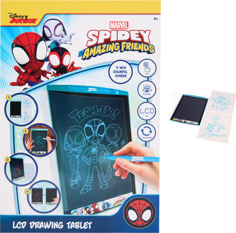 Twisk disney marvel spidey - LCD tegnebræt 11 tommer - tegnetablet til børn - tablet til børn