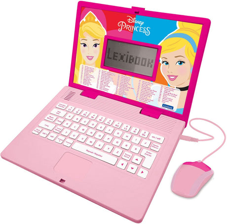 Lexibook ordinateur bærbar educatif bilingue disney princesse (fr en)