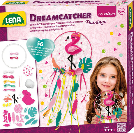 Lena drømmefanger flamingo