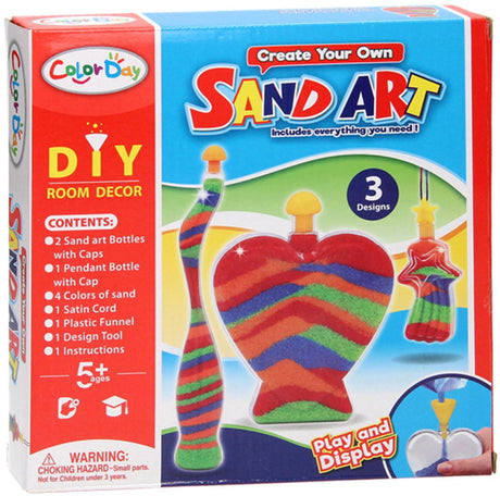 Sand kunst regnbue