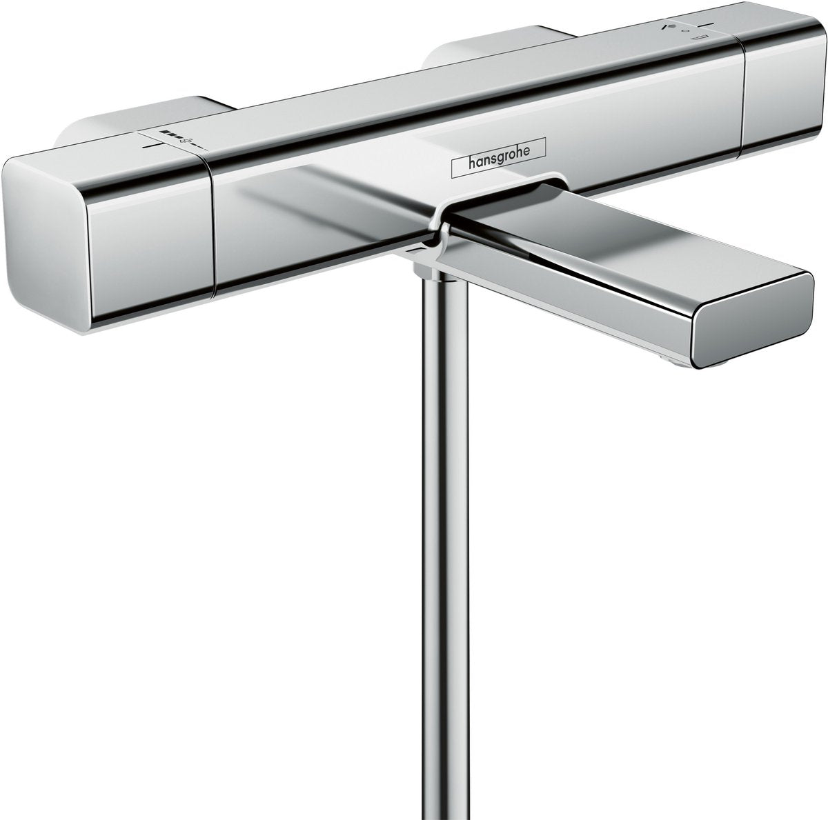 Hansgrohe ecostat e badermostat overflademonteret krom