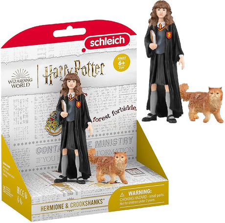 Schleich troldmandsverden - hermione granger og nikkende ben - hermione granger krumben - harry potter - 42635