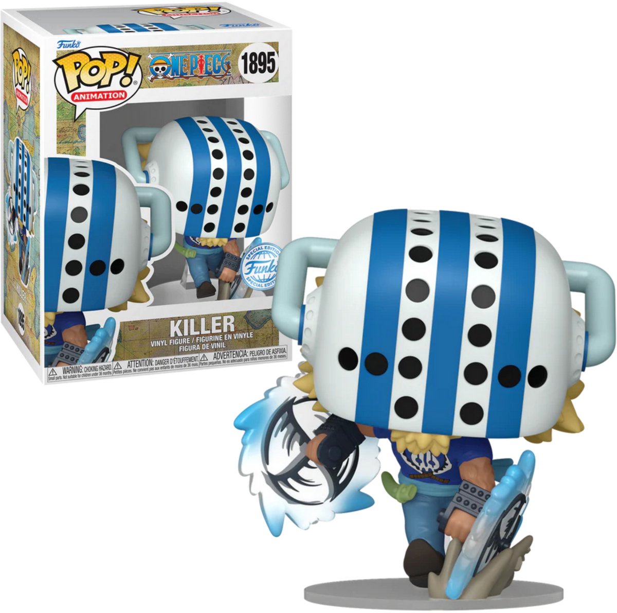 Funko pop! animation: ét stykke - killer #1895 amazon exclusive