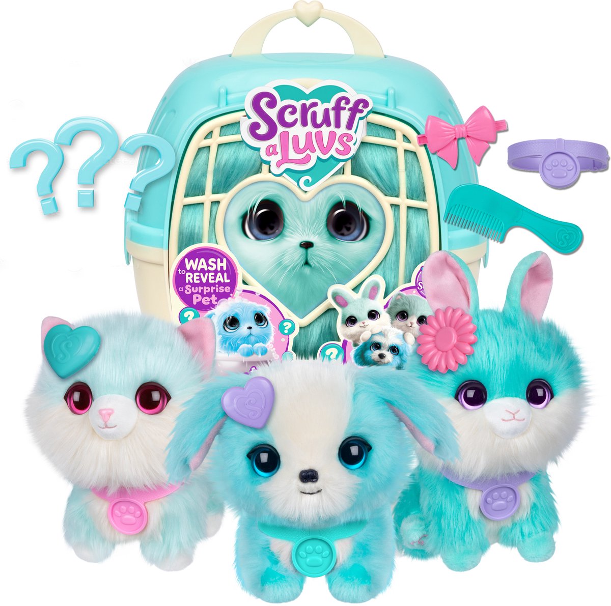Scruff en luvs mystery pet blå