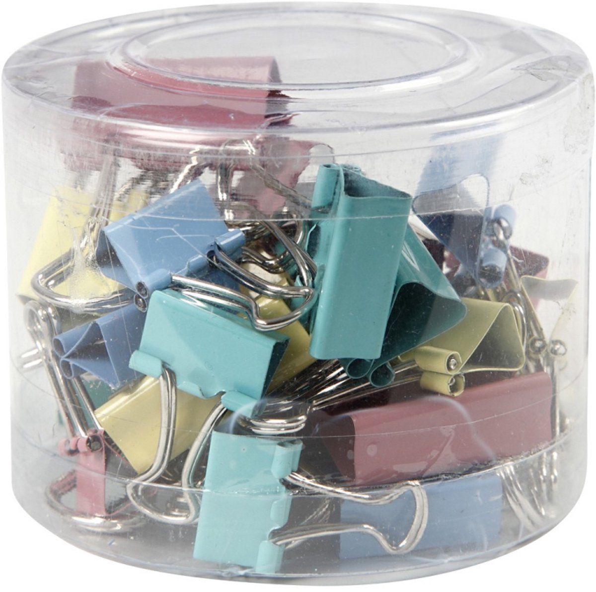 Creativ virksomhed https: www.cchobby.nl foldback-clips-b-15-19-25-mm-pastelcolours-30-div-1-doos