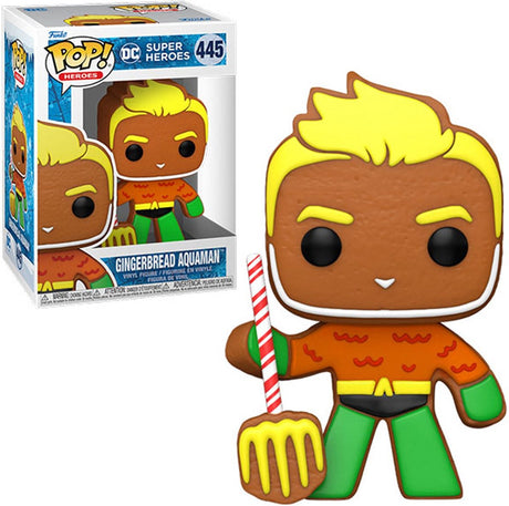 DC Comics Funko Aquaman samlerfigur Holiday 2022 Pop! heroes aquaman 9 cm flerfarvet