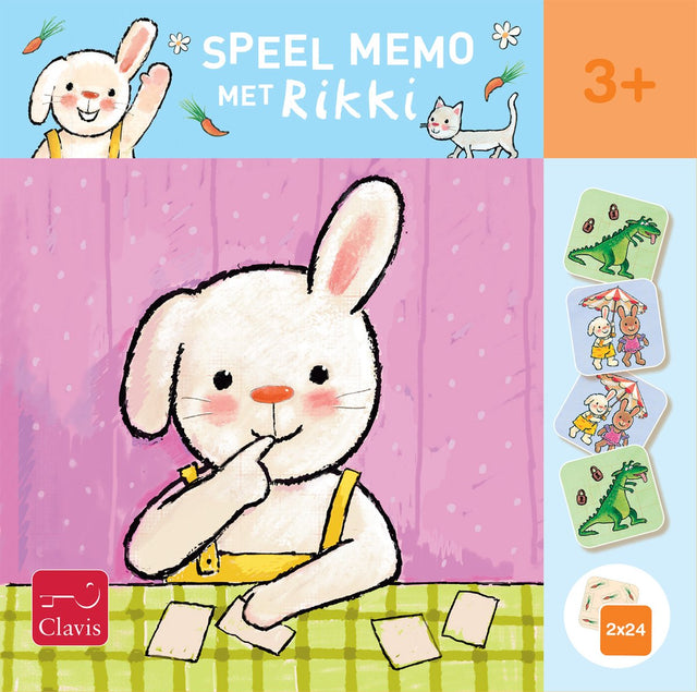 Clavis spiller memo med rikki. 3+