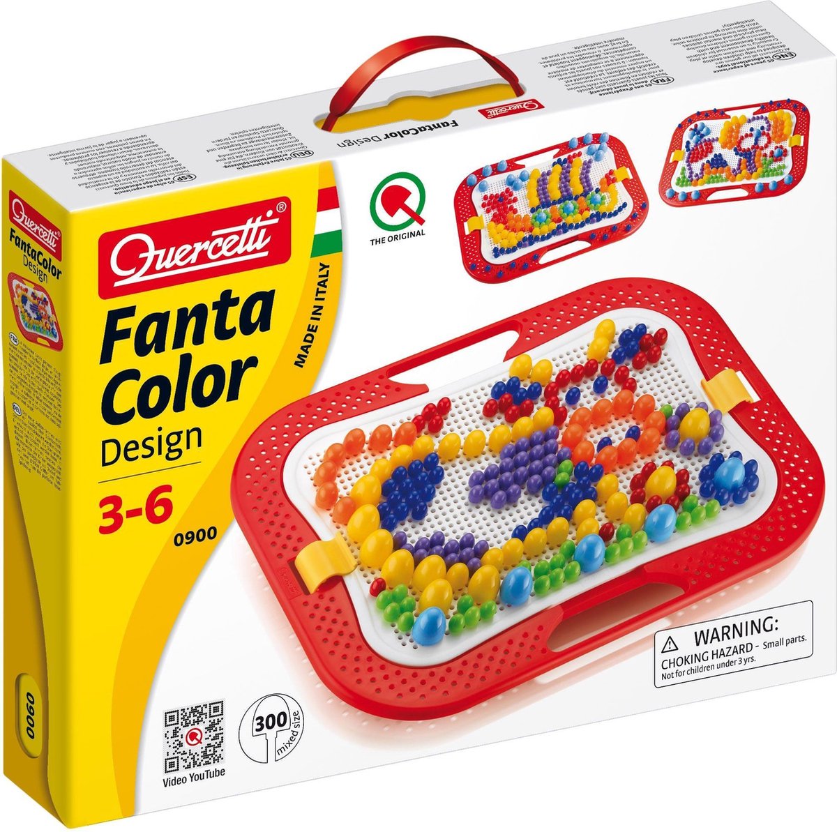 Quercetti fantacolor design, 300 stk