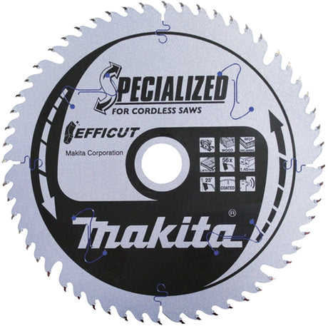 Makita rundsavklinge til træ | effektiv | ø 190 mm akselhul 30 mm 24t - b-64191
