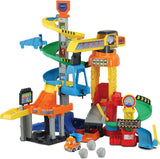Vtech tude tude biler mega byggeplads legesæt - med legetøjsbil - pædagogisk og interaktivt babylegetøj - gave - fra 1 til 5 år