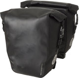Agu clean dubbele fietstas shelter click'ngo medium mik black