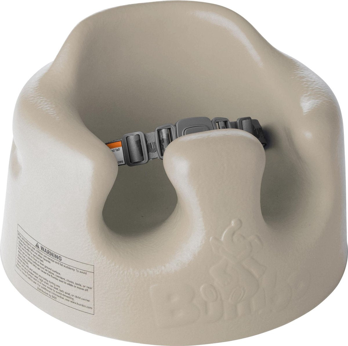 Bumbo gulvsæde taupe - høj stol - høj stol - babysæde - blødt skum - fra 3 måneder