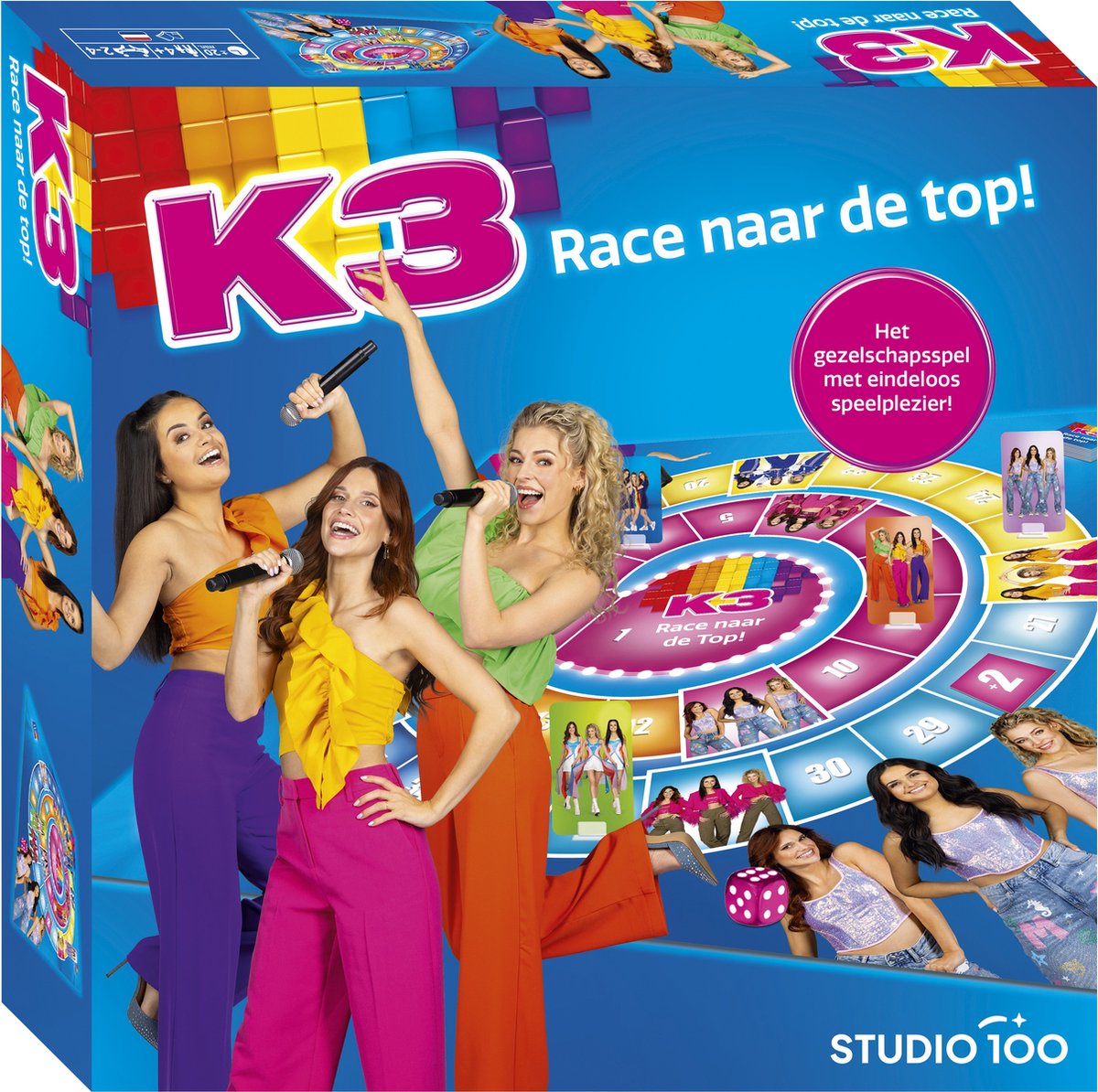 K3 kapløb til toppen brætspil