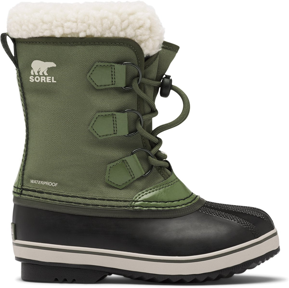 Sorel yoot pac™ nylon wp unisex snestøvler - hiker green