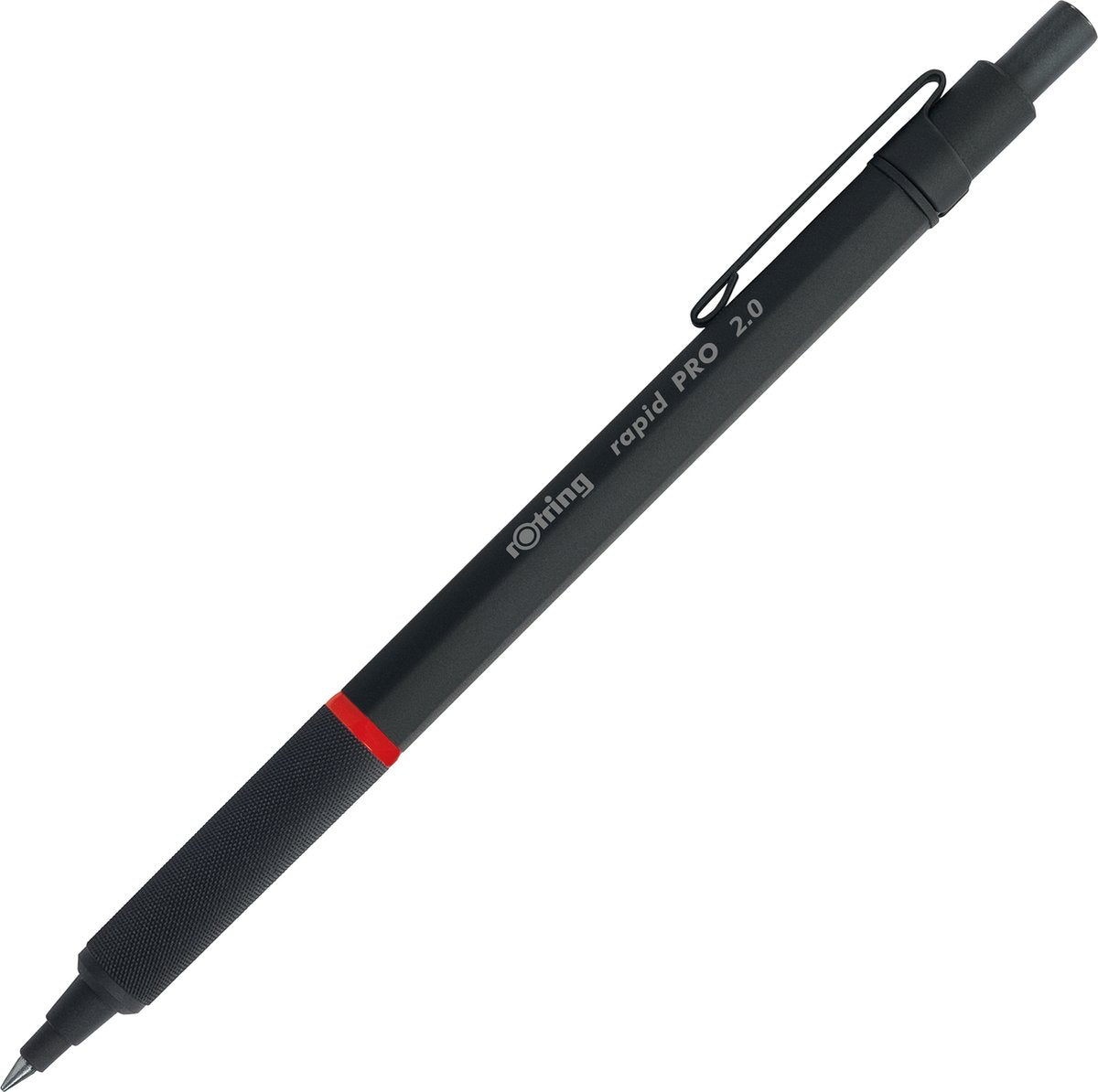 Rotring rapid pro mekanisk blyant - 2,0 mm - sort hus