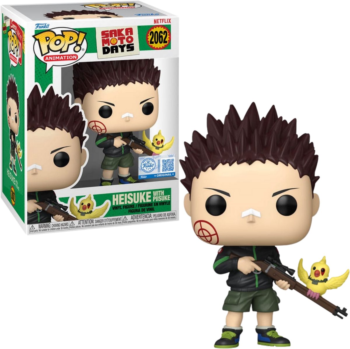 Funko pop! heisuke piisuke 2062 sakamoto dage eksklusivt