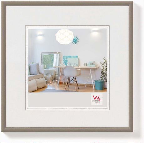 Walther new lifestyle - plastramme - fotostørrelse 30x30 cm - stål