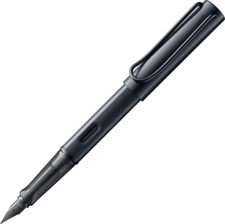 Lamy al-star sort fyldepen | ergonomisk aluminium | stålspids b | inklusive t10 blå blæk