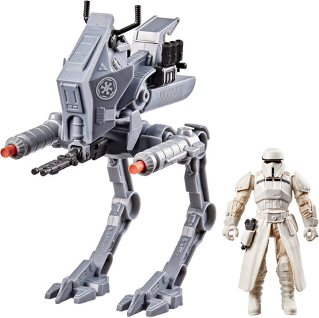 Star Wars Actionverse AT-RT og Imperial Remnant AT-RT Driver - actionfigur 11 cm
