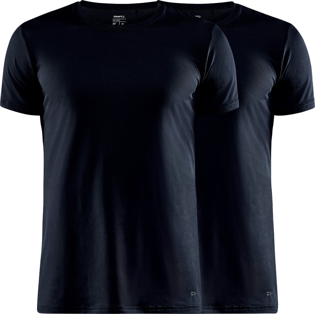 Craft core dry tee multi 2-pack m herre termoskjorte - sort