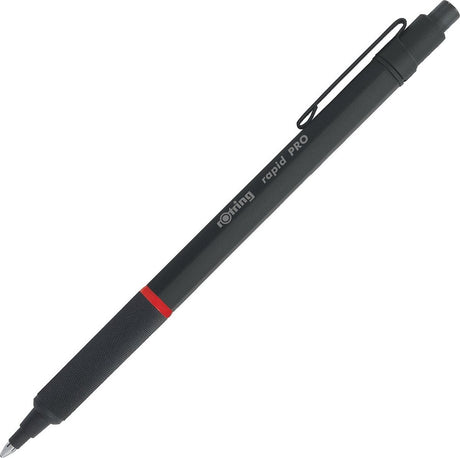 Rotring rapid pro kuglepen | mellempunkt | blå blæk | sort