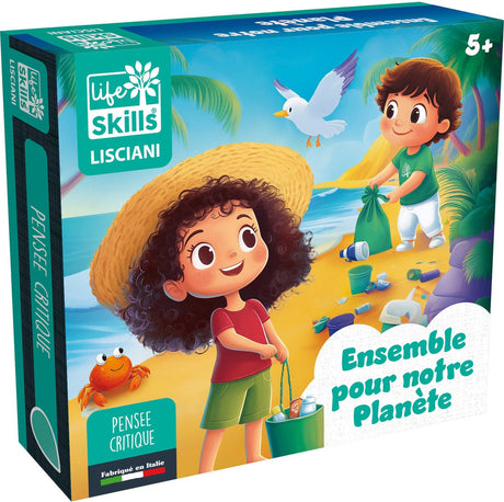 Lisciani life skills insieme per il pianeta ed. fransk