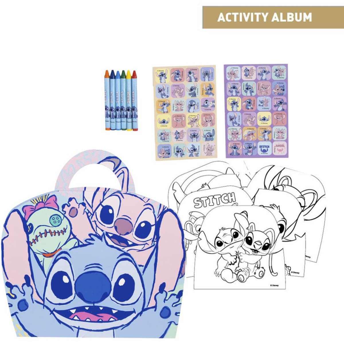 Disney, lilo_and_stitch disney lilo og stitch univers farvelægning, aktivitetssæt