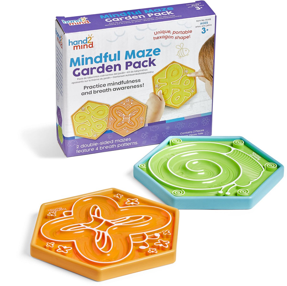 Læringsressourcer mindful labyrinthavepakke - 3+
