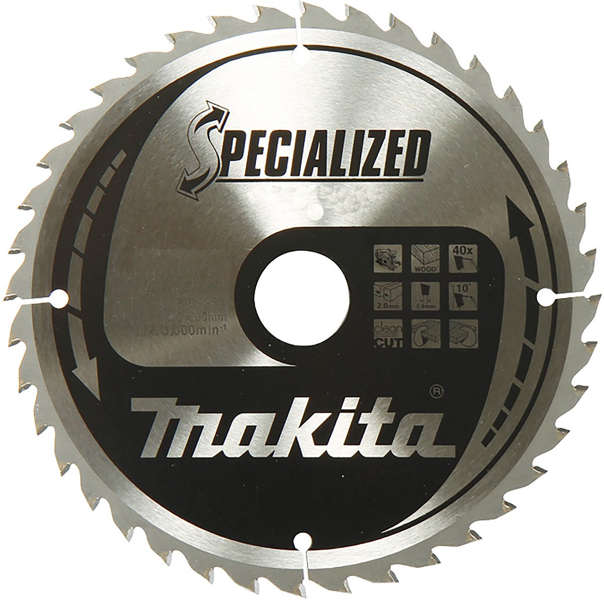 Makita specialiseret savklinge 190x30x44z - b-54449