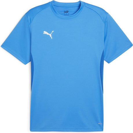 Puma teamgoal matchday trøje jr unisex sportstrøje - elektrisk blå limonade- hvid- team royal
