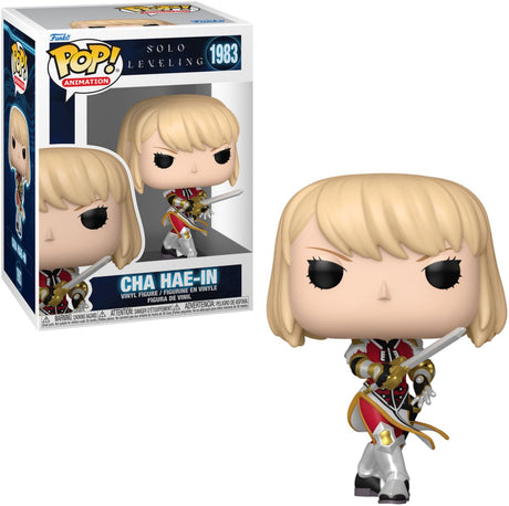 Funko solo nivellering cha hae-in vinyl figur 1983 unisex pop! - neutral - standard