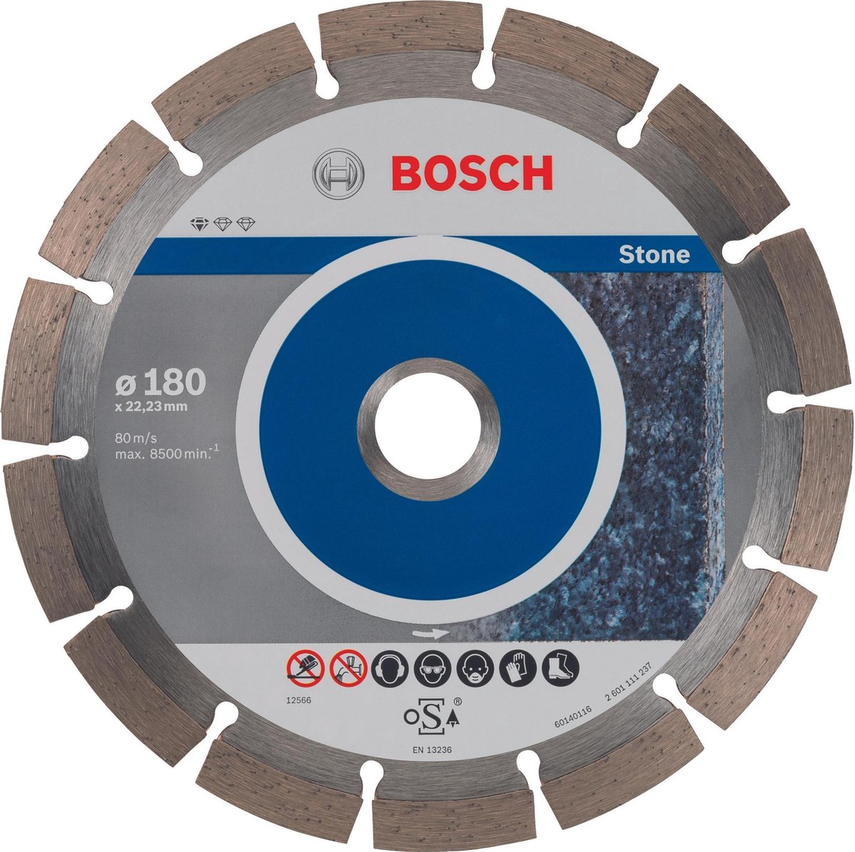 Bosch diamantskive 10x prof sten 180 22,23