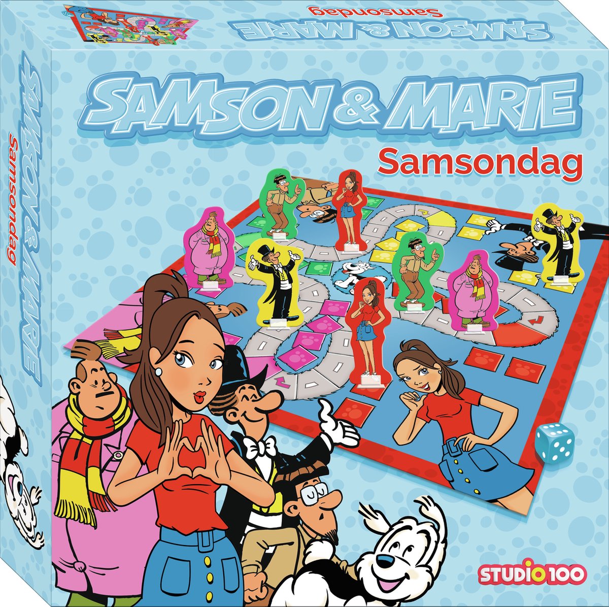 Samson Marie brætspil - Samson Day - 2 til 4 spillere