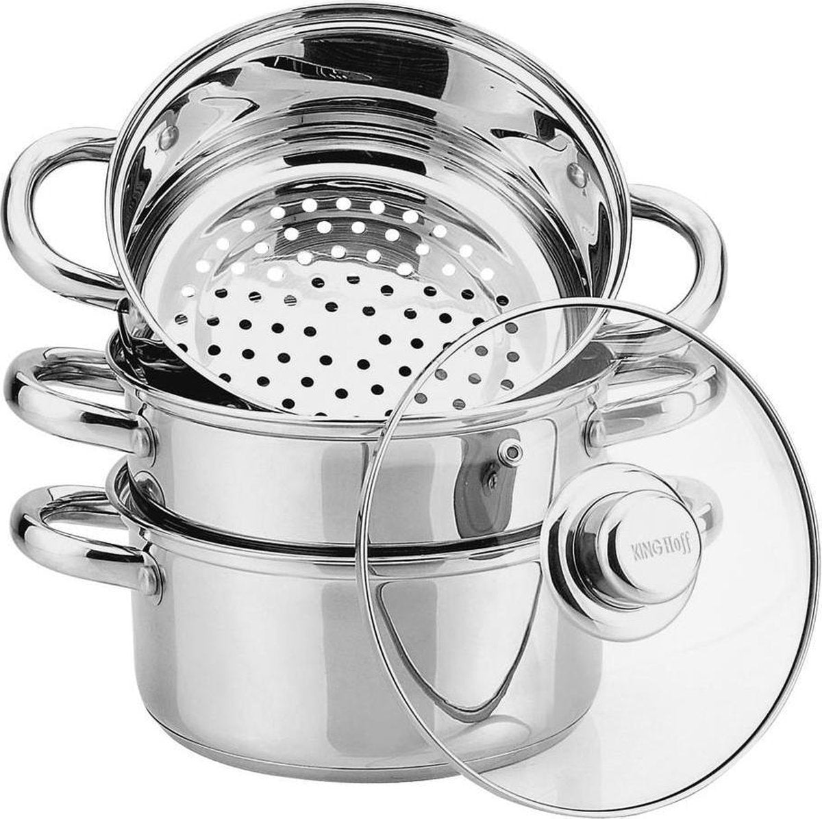 Kinghoff damper kh-3319 - med låg - 24 cm 1st