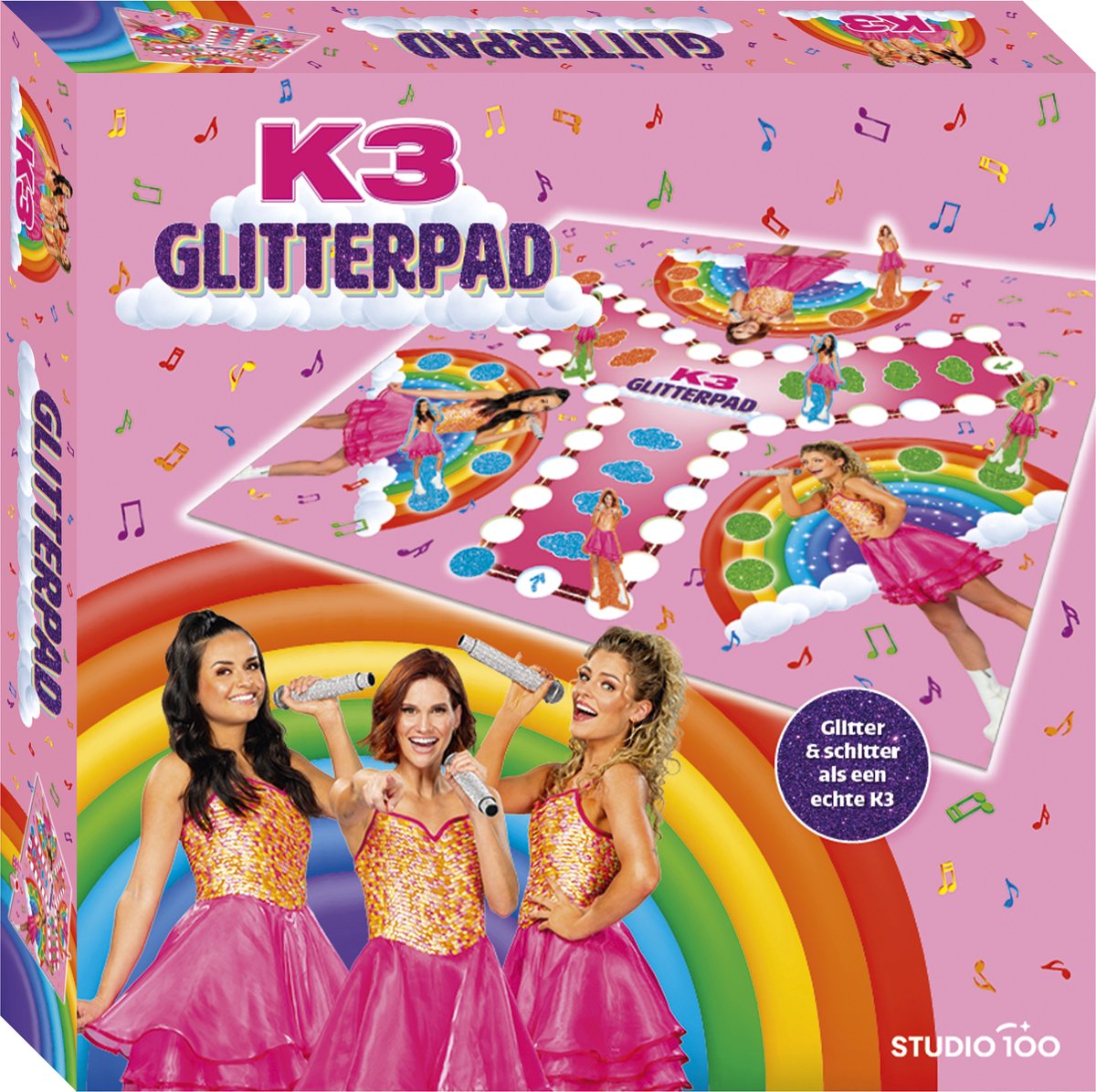 K3 brætspil - glittersti