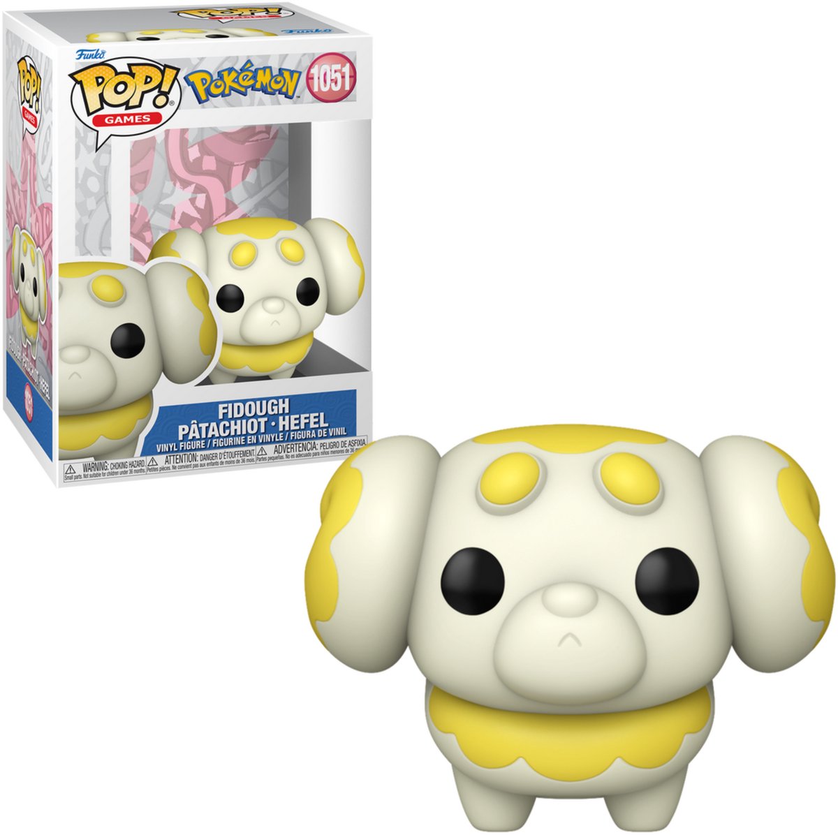 Funko Pokémon Fidough - Patachiot - Hefel Vinyl Figur 1051 Unisex Pop! - neutral - standard