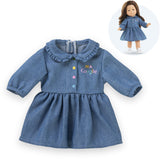 Corolle denimkjole til babydukke, 36 cm
