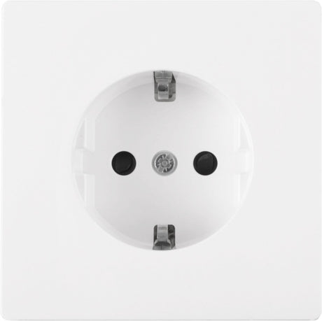 Schneider electric merten d-life contactdoos - inbouw - 1-voudig - randaarde - polarwit