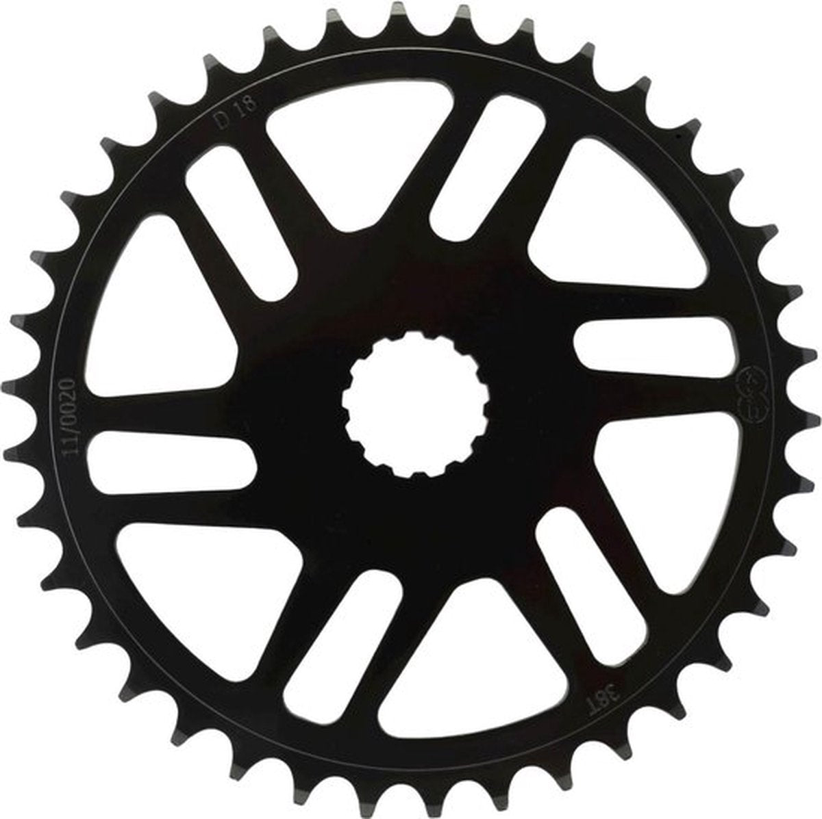 KMC Bosch E-Bike Chainring 44T sort