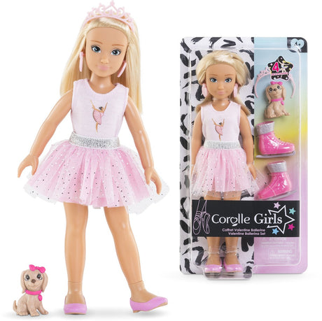 Corolle Girls - Valentine Ballerina Fashion Pop Set