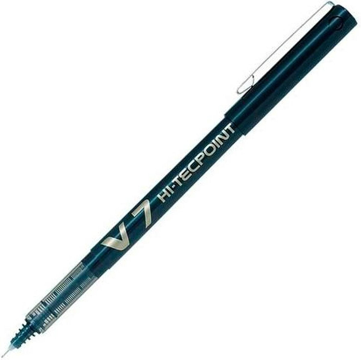 Pilot pen rulle v7 sort 0,5 mm nål (12 stk.)