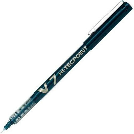 Pilot pen rulle v7 sort 0,5 mm nål (12 stk.)