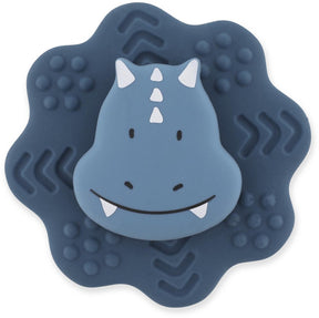 Trixie siliconen spinner met zuignap mr. triceratops – sensorisch babyspeelgoed - fidget speelgoed