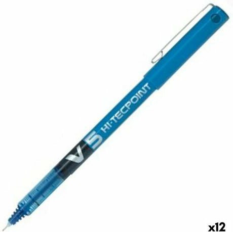 Pilot pen rulle v5 blå 0,3 mm nål (12 stk.)