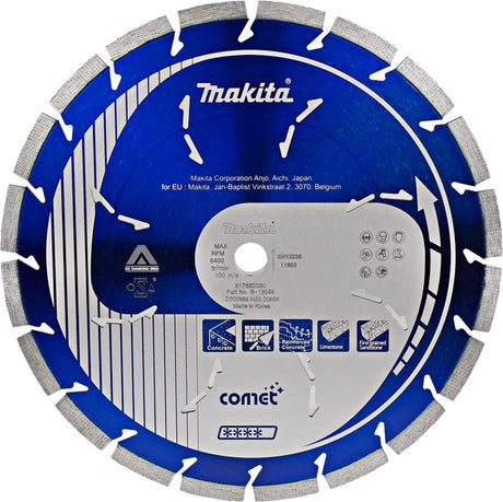 Makita diamantskæreskive komet 230 x 22,23 x 10 mm - komet