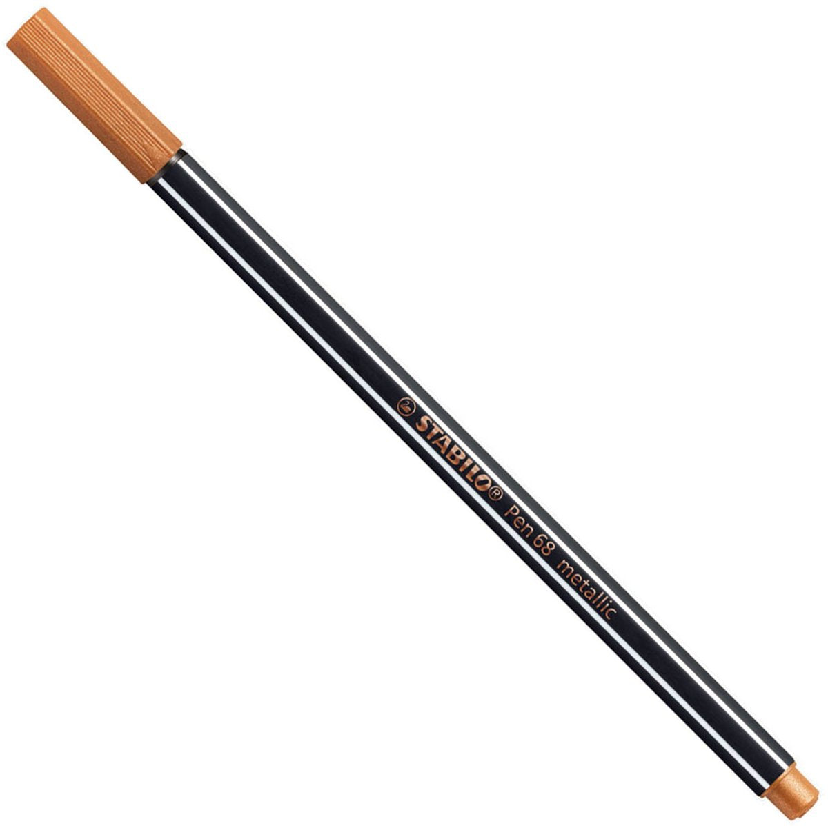 Stabilo pen 68 metallic - tusch - kobber (68 820)