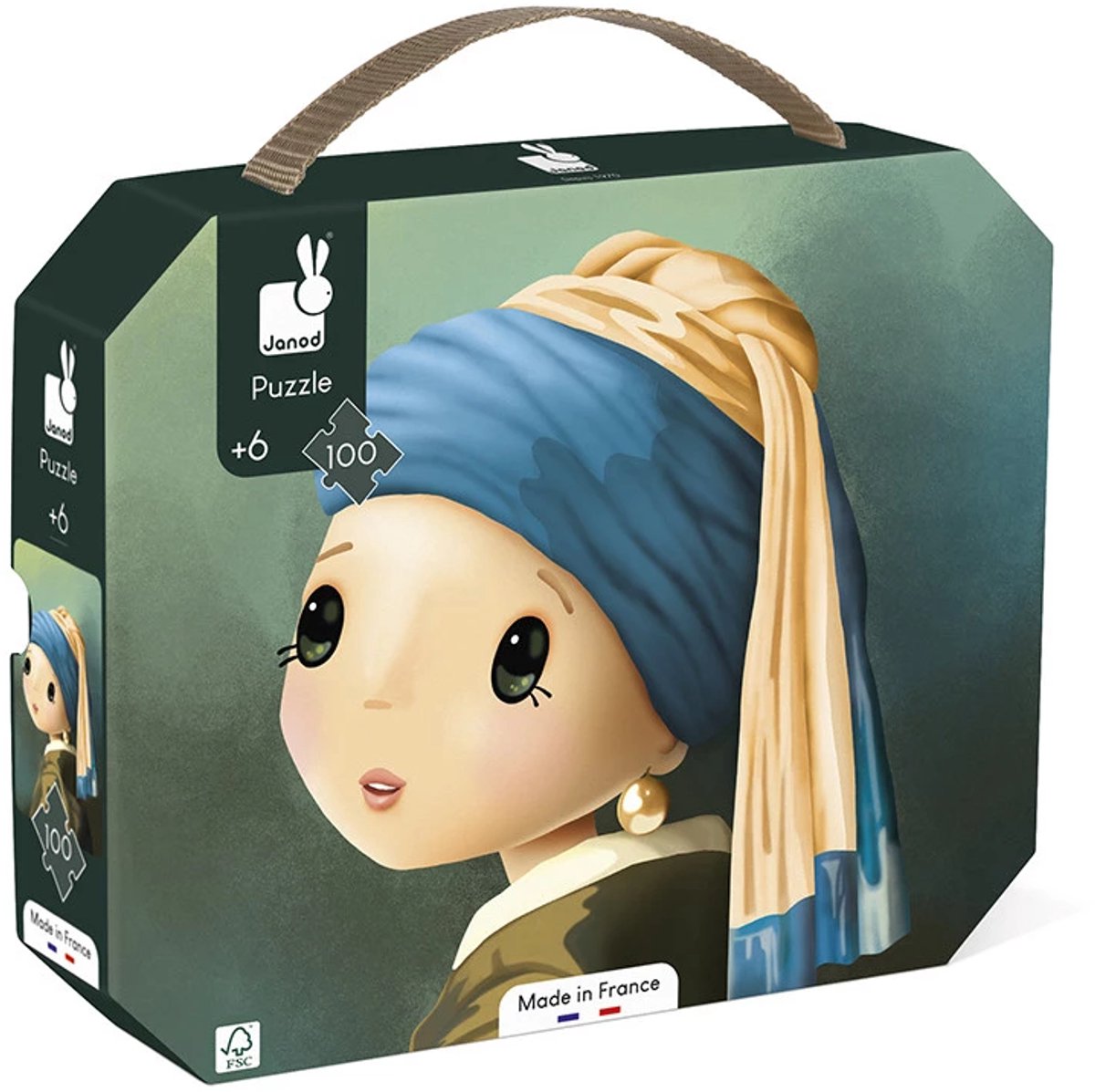 Janod - puslespil - inspireret af Vermeer