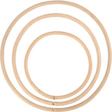 Creativ firma bambusringe 15,3-25,5 cm natur 3 stk
